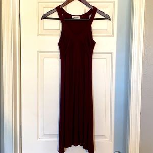 Calvin Klein Midi Dress - Plum/Maroon Color (?)